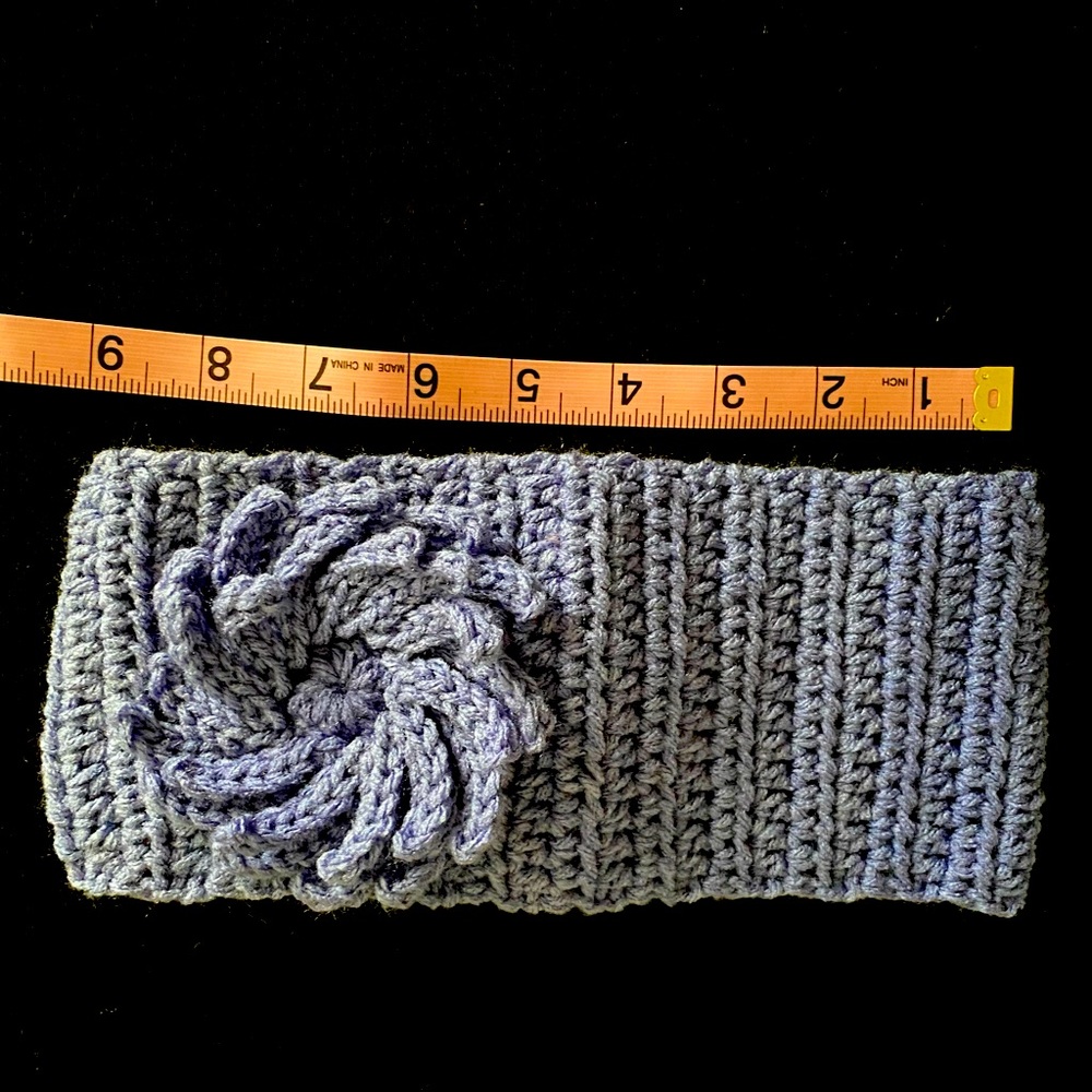 Hand Made Crochet Headband or Ear Warmer